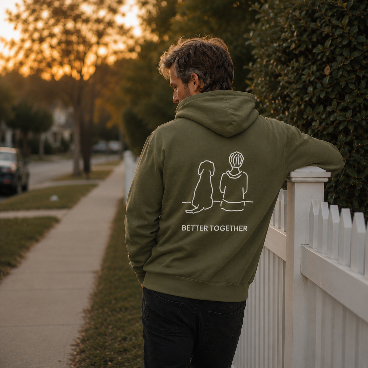 Better Together (Back Print)| Softstyle Fleece Hoodie