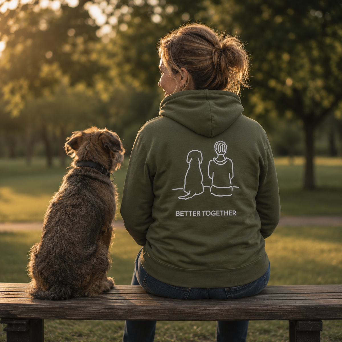 Better Together (Back Print)| Softstyle Fleece Hoodie