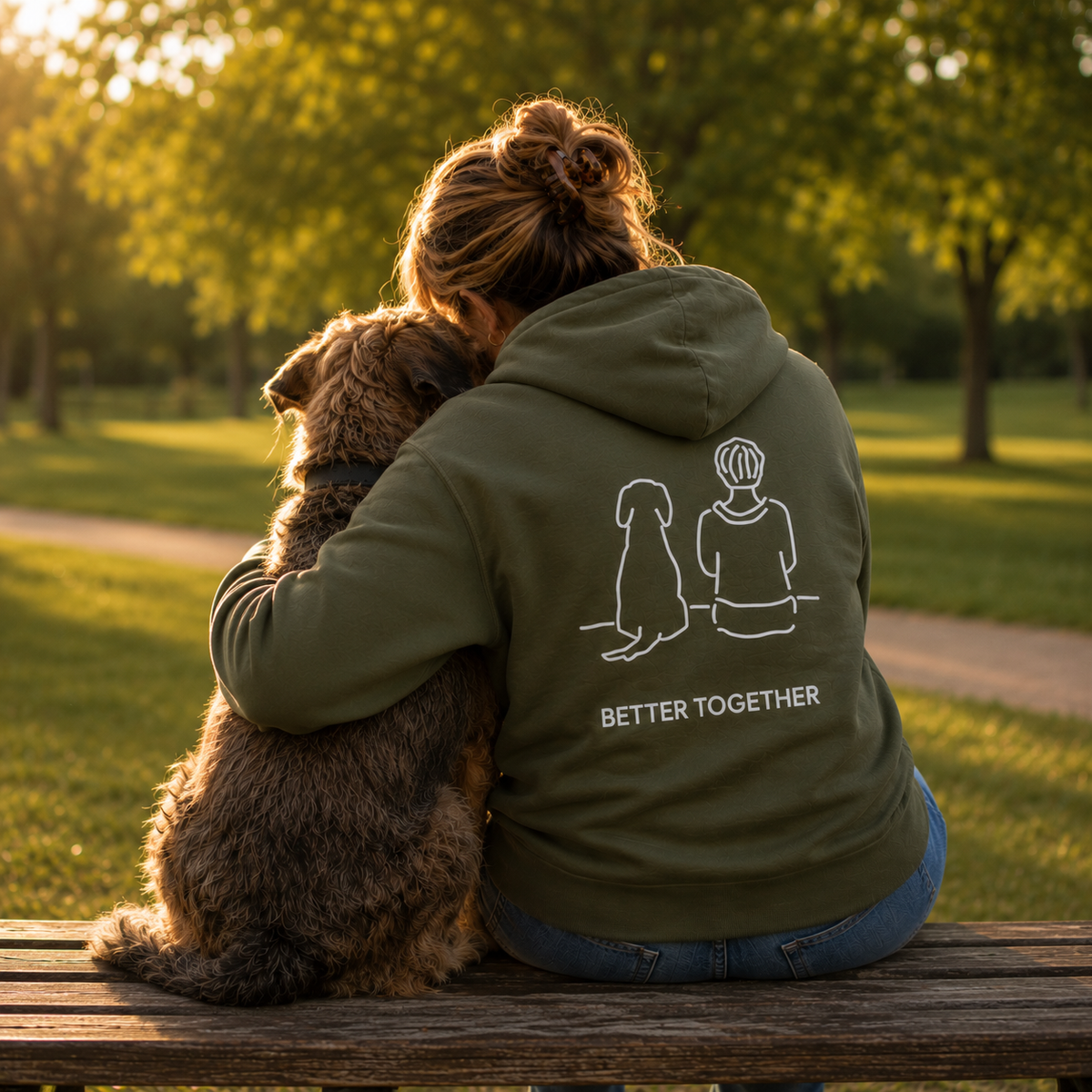 Better Together (Back Print)| Softstyle Fleece Hoodie
