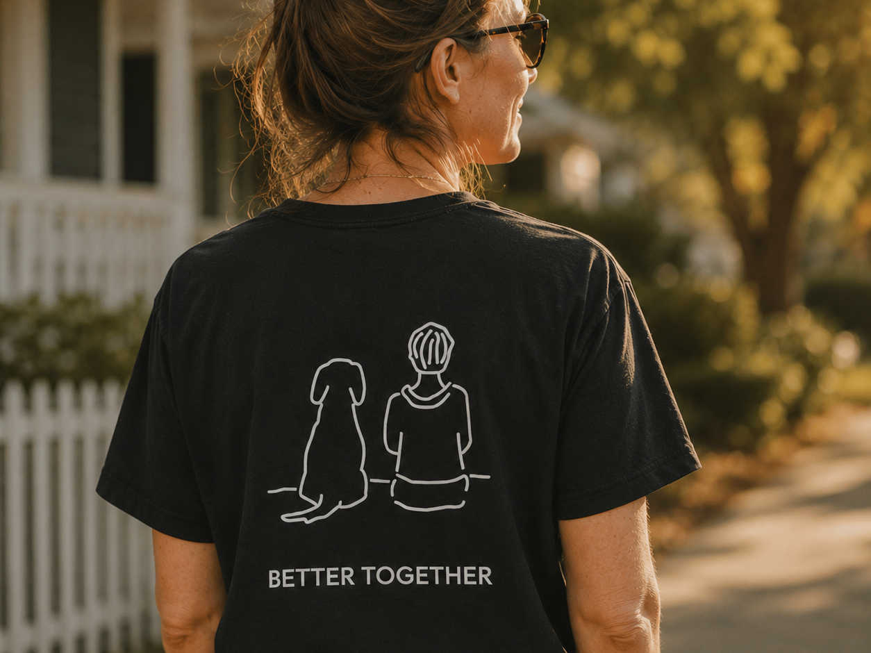 Better Together | Soft Cotton Tee (Back Print)