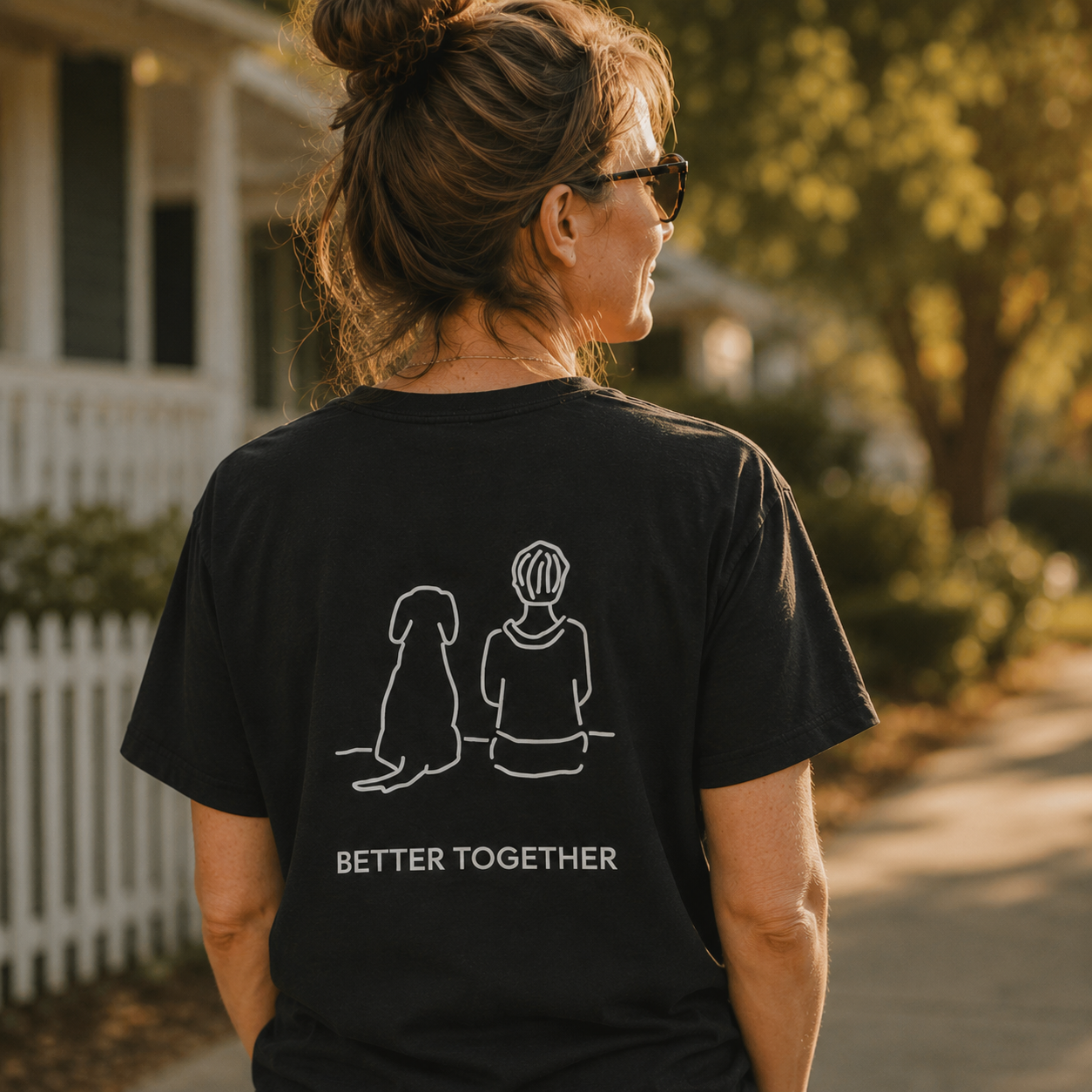 Better Together | Soft Cotton Tee (Back Print)