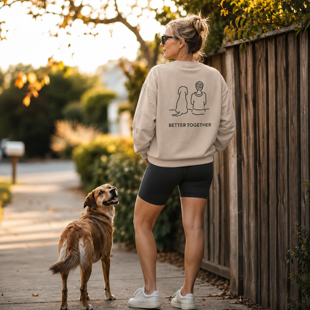 Better Together (Back Print) | Soft Fleece Sweatshirt
