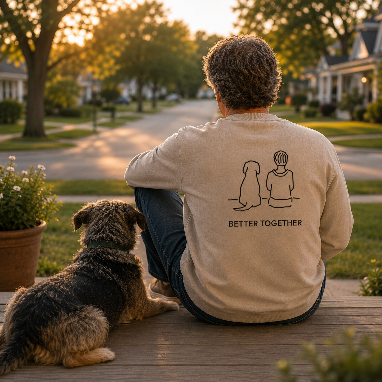 Better Together (Back Print) | Softstyle Fleece Sweatshirt