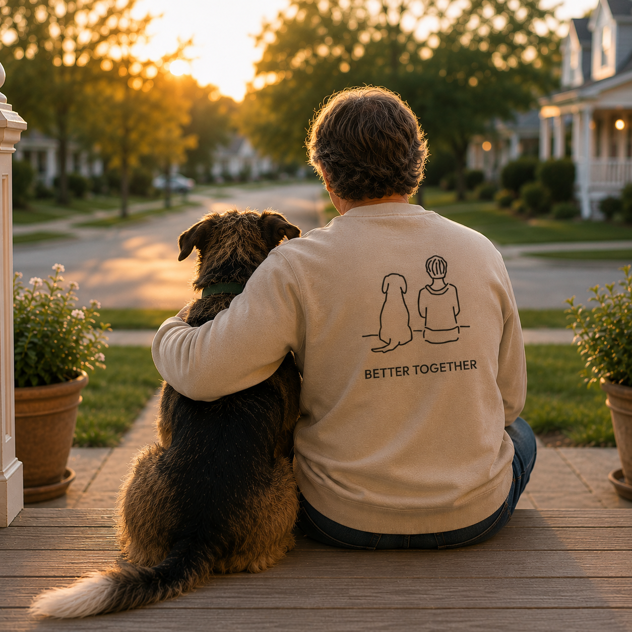 Better Together (Back Print) | Softstyle Fleece Sweatshirt