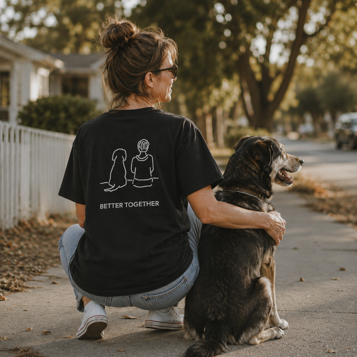 Better Together | Soft Cotton Tee (Back Print)