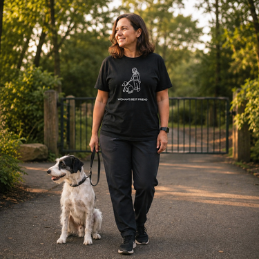 Woman's Best Friend | Soft Cotton Tee