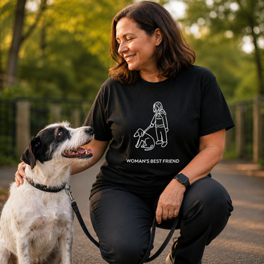 Woman's Best Friend | Soft Cotton Tee