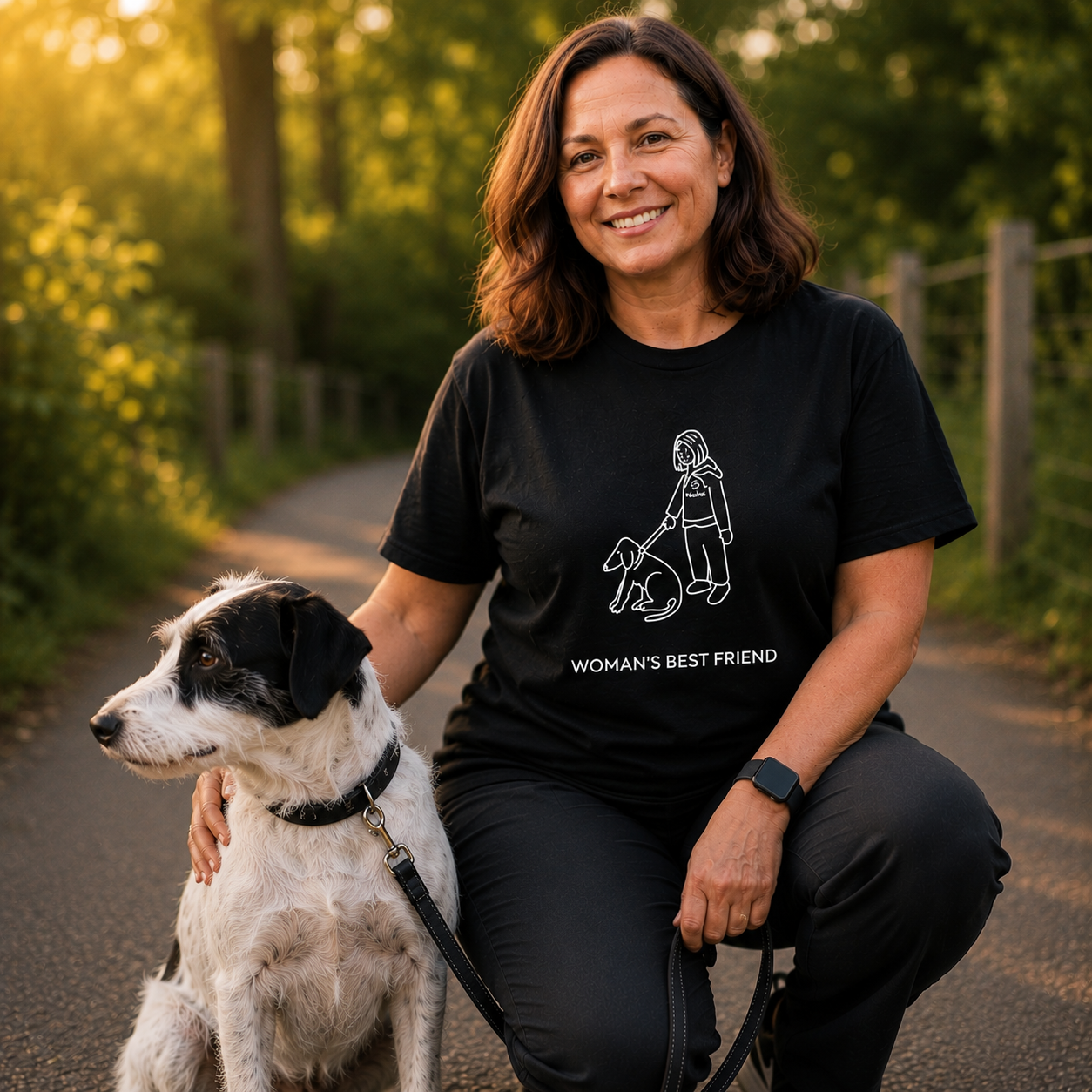 Woman's Best Friend | Soft Cotton Tee