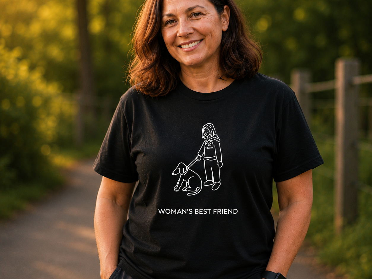 Woman's Best Friend | Soft Cotton Tee