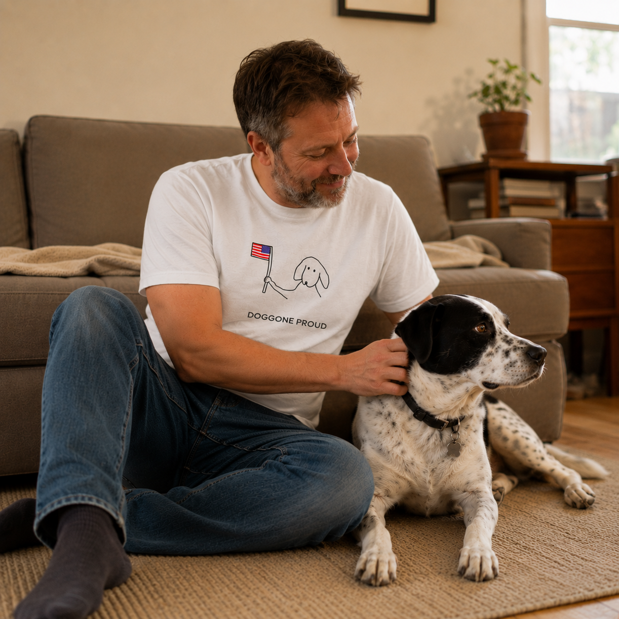 Doggone Proud | Soft Cotton Tee | Color Collection