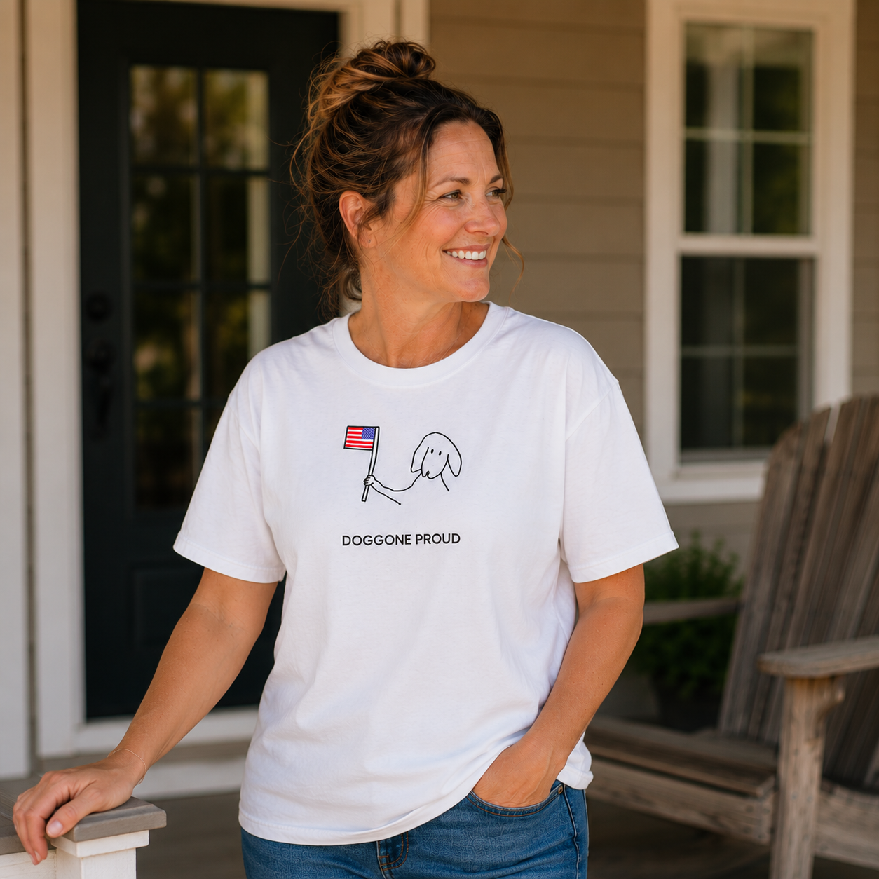 Doggone Proud | Soft Cotton Tee | Color Collection