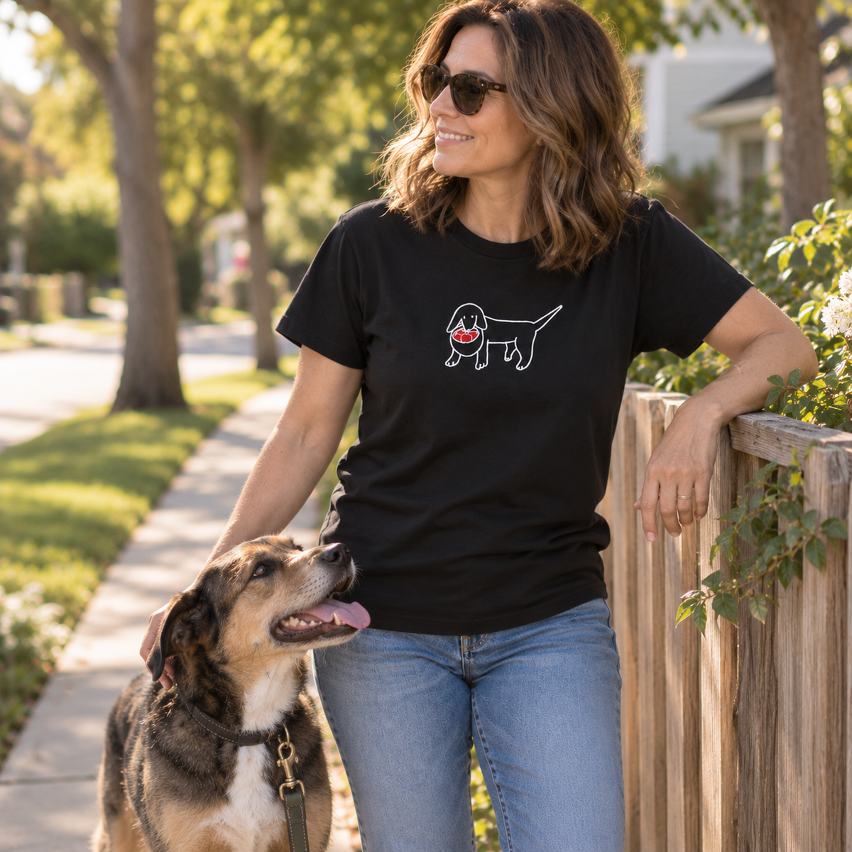 Apple Picking | Soft Cotton Tee | Color Collection | Fall Collection