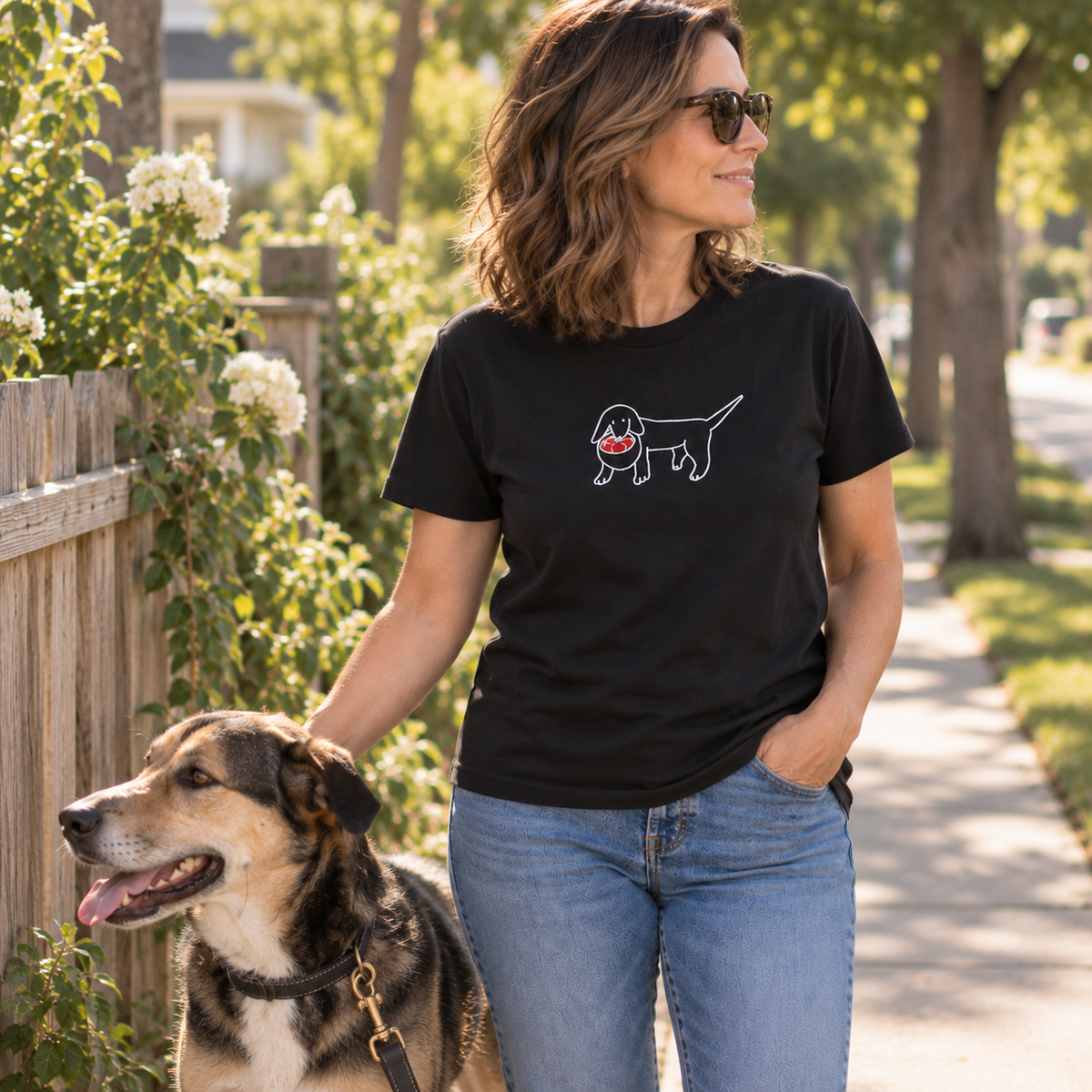Apple Picking | Soft Cotton Tee | Color Collection | Fall Collection
