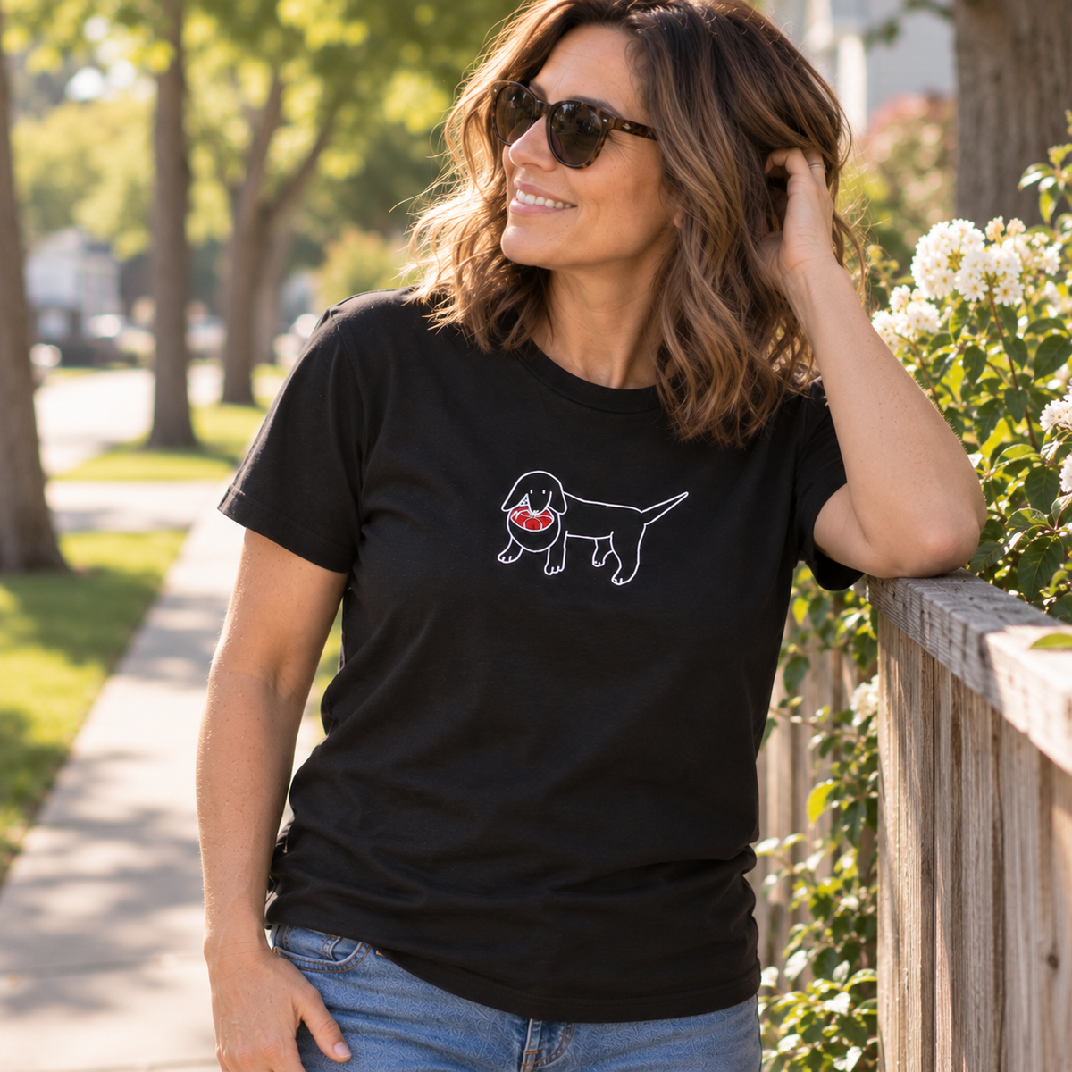 Apple Picking | Soft Cotton Tee | Color Collection | Fall Collection