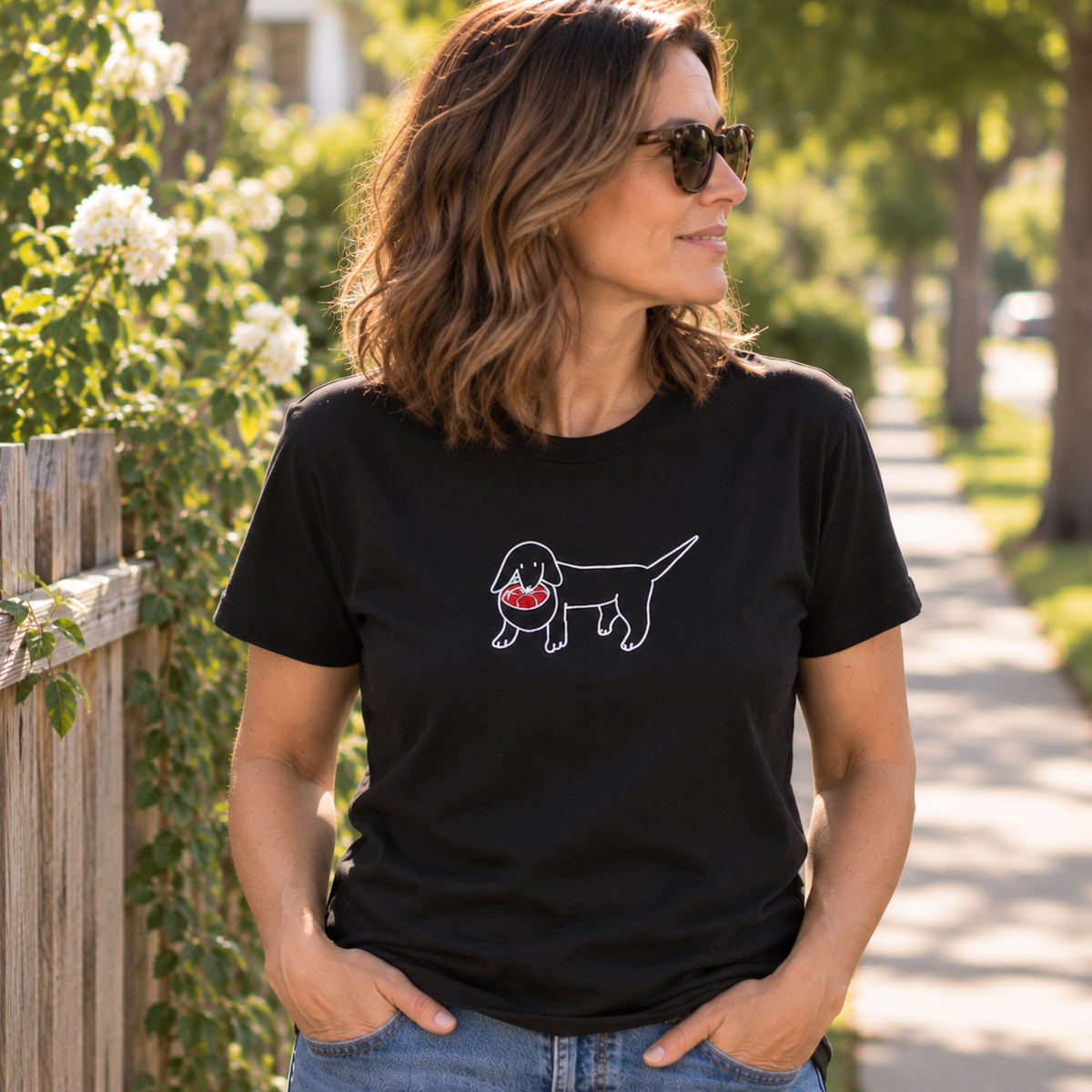 Apple Picking | Soft Cotton Tee | Color Collection | Fall Collection