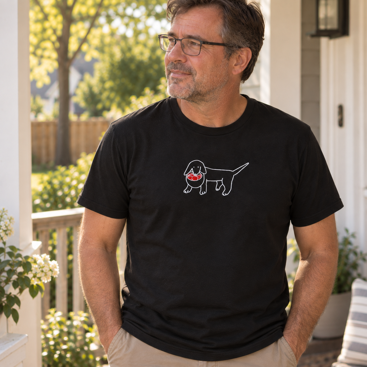 Apple Picking | Soft Cotton Tee | Color Collection | Fall Collection