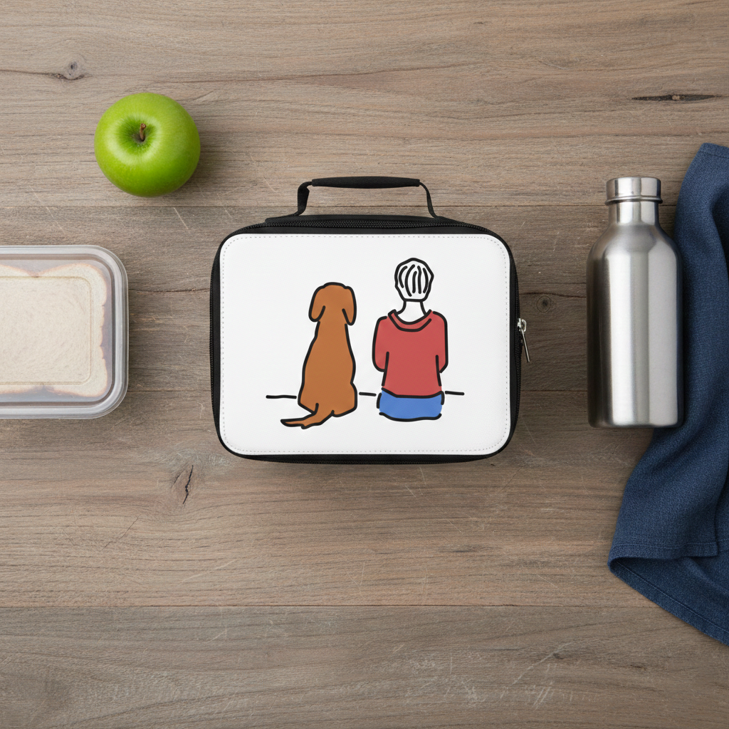 Dog Lover's Lunch Bag | "Better Together"