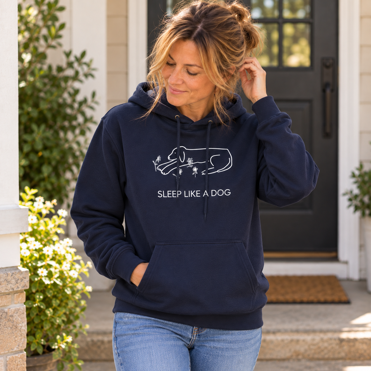 Sleep Like a Dog | Soft Fleece Hoodie