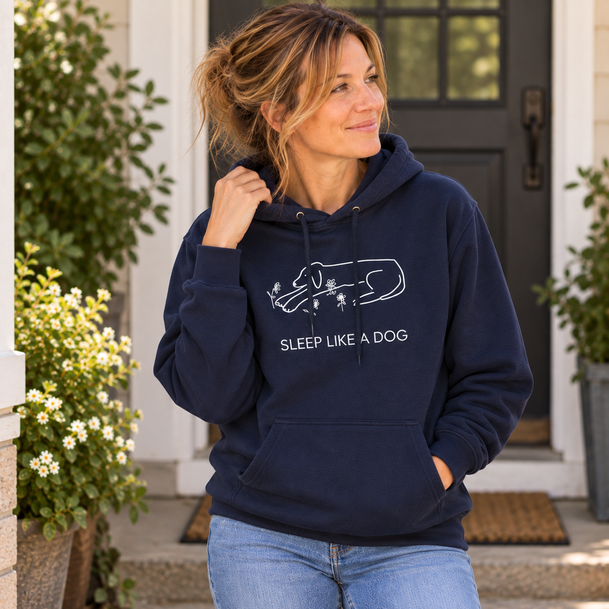 Sleep Like a Dog | Soft Fleece Hoodie