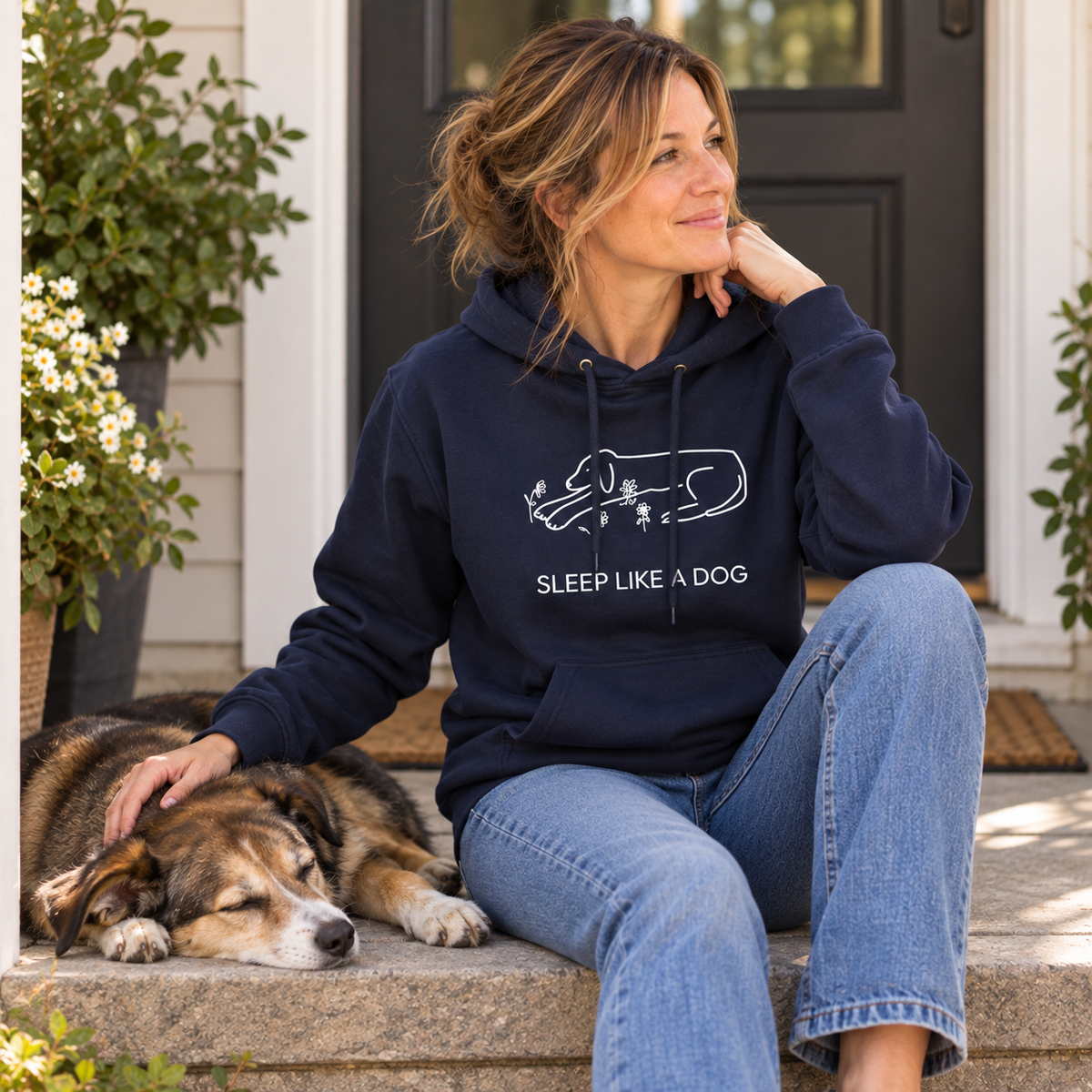 Sleep Like a Dog | Soft Fleece Hoodie
