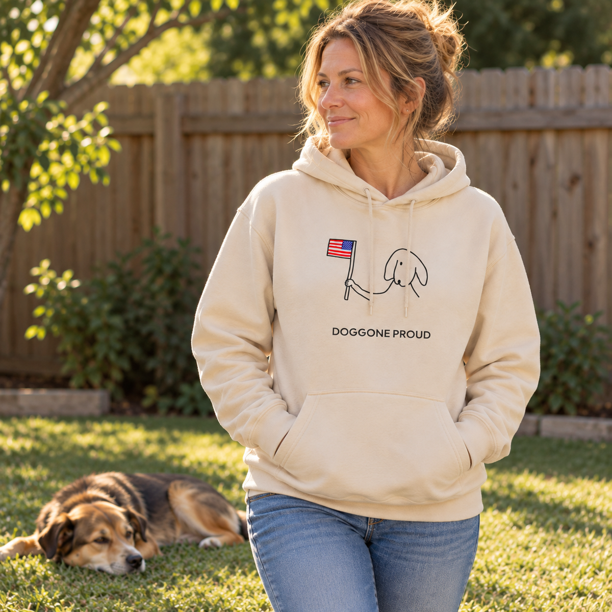 Doggone Proud | Soft Fleece Hoodie | Color Collection