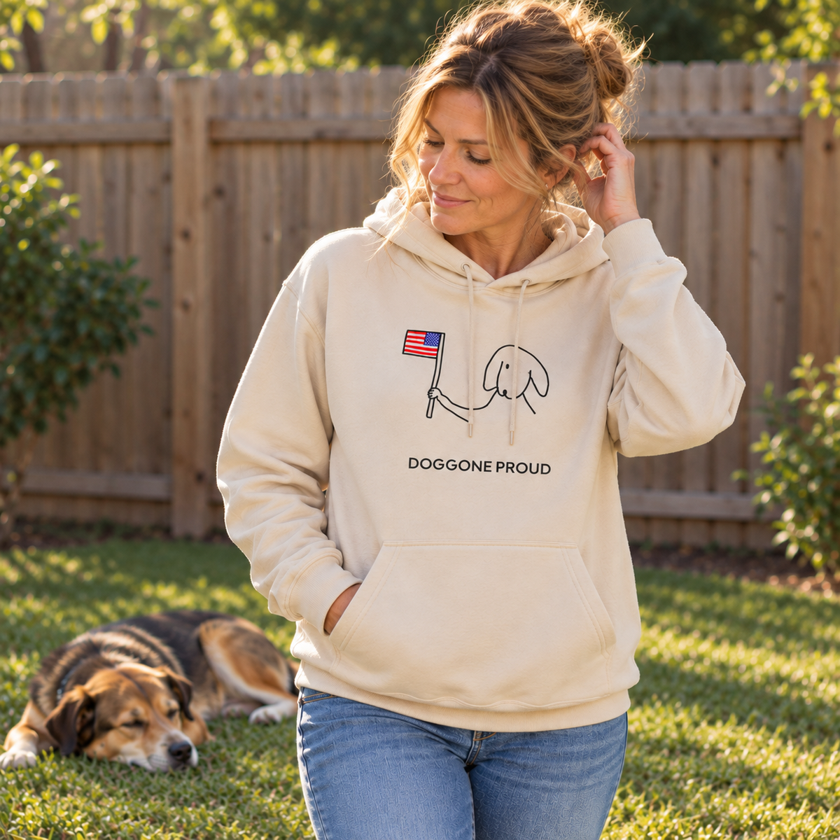 Doggone Proud | Soft Fleece Hoodie | Color Collection