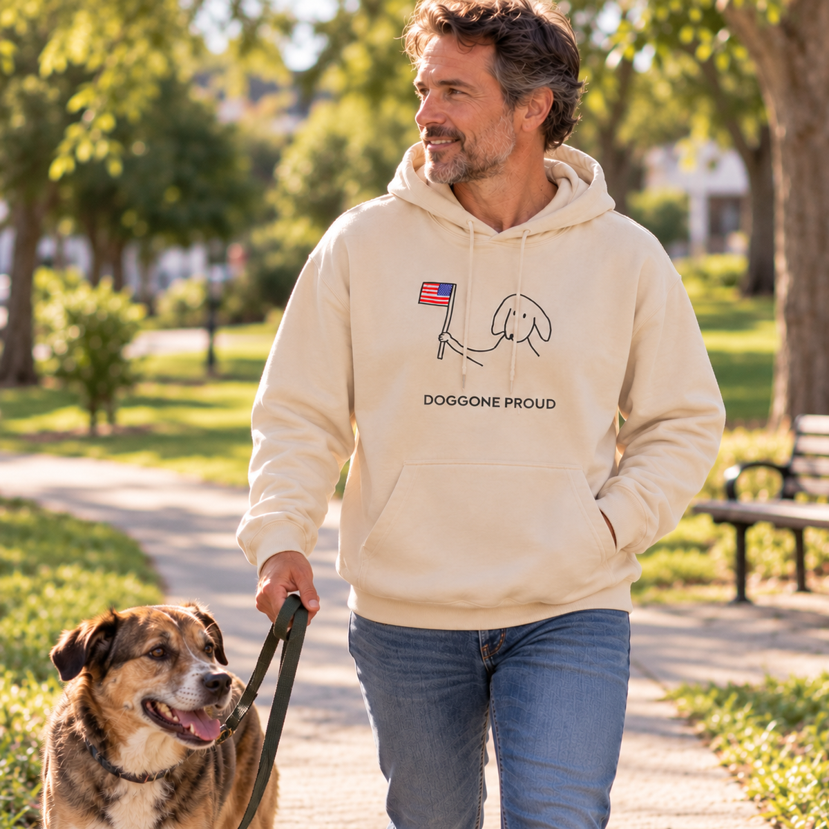 Doggone Proud | Soft Fleece Hoodie | Color Collection