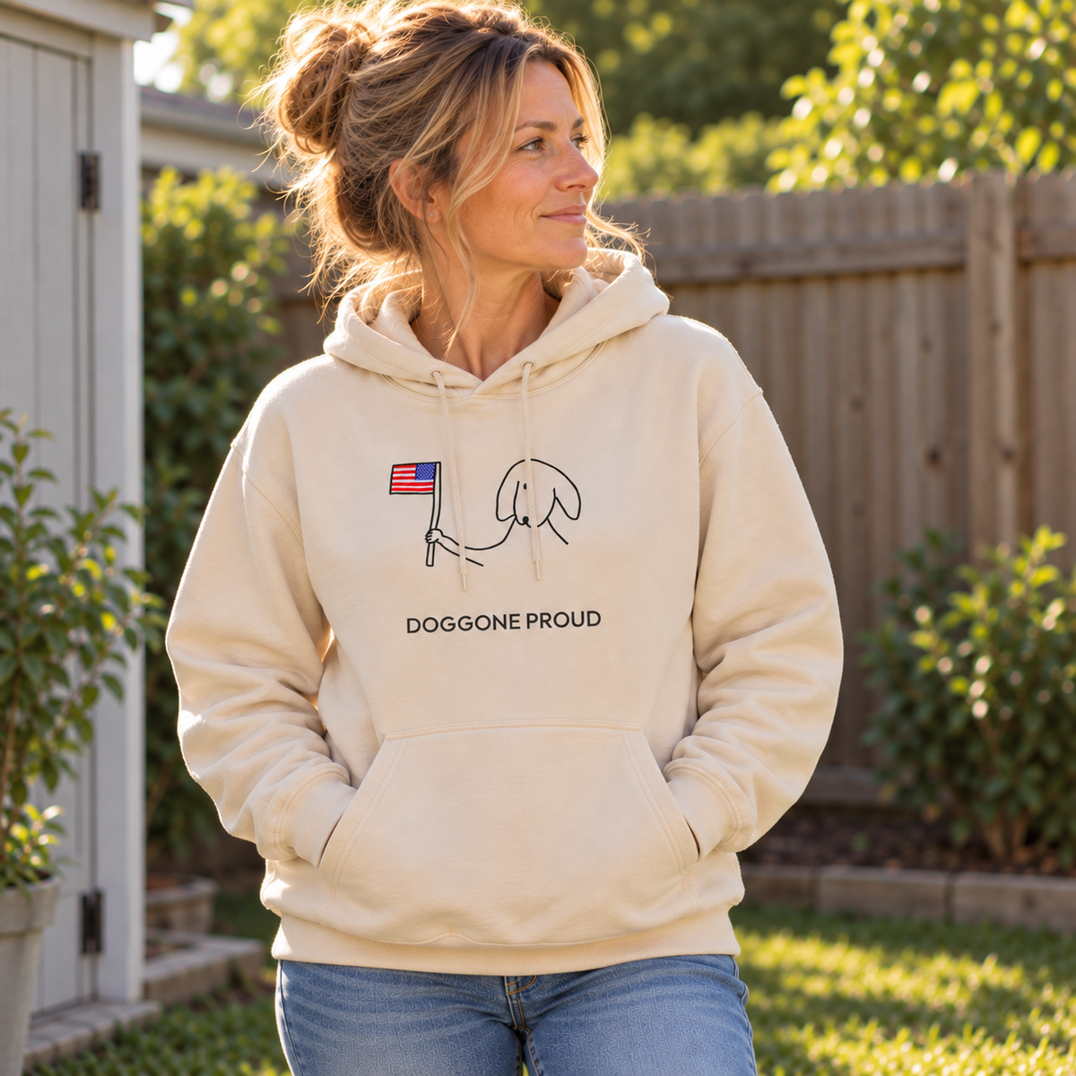 Doggone Proud | Soft Fleece Hoodie | Color Collection