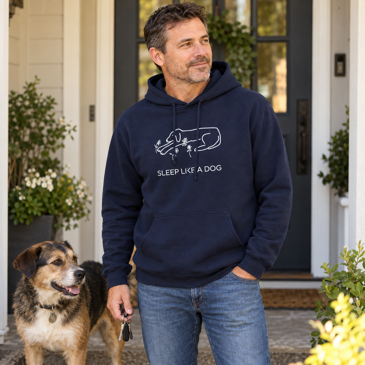 Sleep Like a Dog | Soft Fleece Hoodie