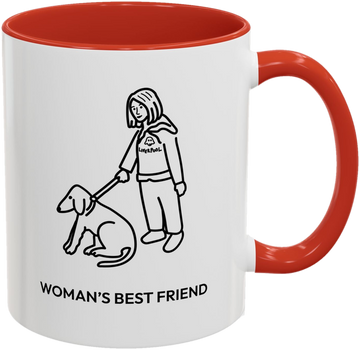“Woman’s Best Friend” coffee mug