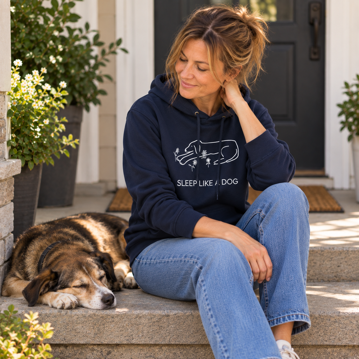 Sleep Like a Dog | Soft Fleece Hoodie