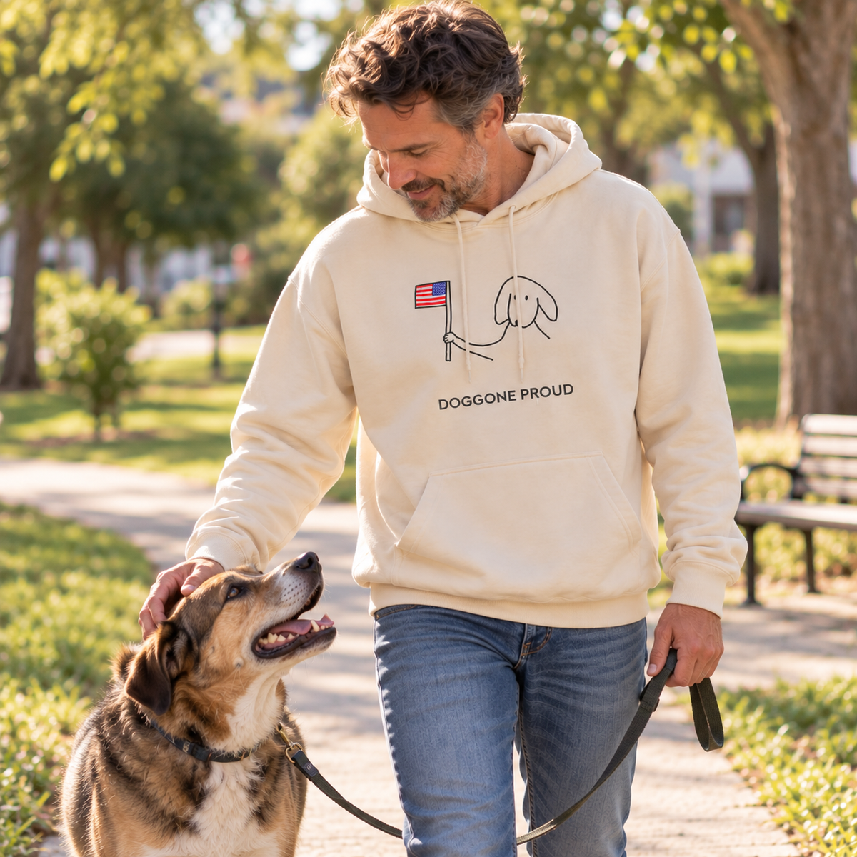 Doggone Proud | Soft Fleece Hoodie | Color Collection
