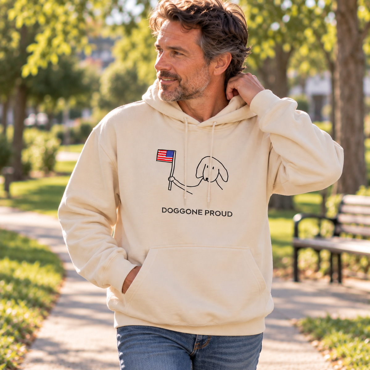Doggone Proud | Soft Fleece Hoodie | Color Collection