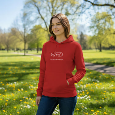 Take Time To Smell The Flowers | Softstyle Fleece Hoodie | Spring Collection