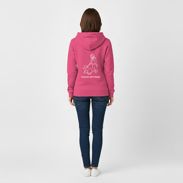 Woman's Best Friend (Back Print) | Softstyle Fleece Hoodie
