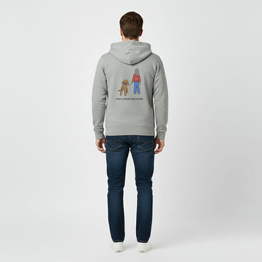 You'll Never Walk Alone (Back Print) | Softstyle Fleece Hoodie | Color Collection