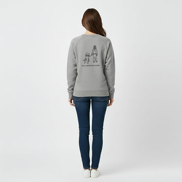 You'll Never Walk Alone (Back Print) | Softstyle Fleece Sweatshirt